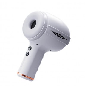 MizzZee - Thor'shammer Automatic Retractable Vibration Masturbator Cup (Chargeable - White)